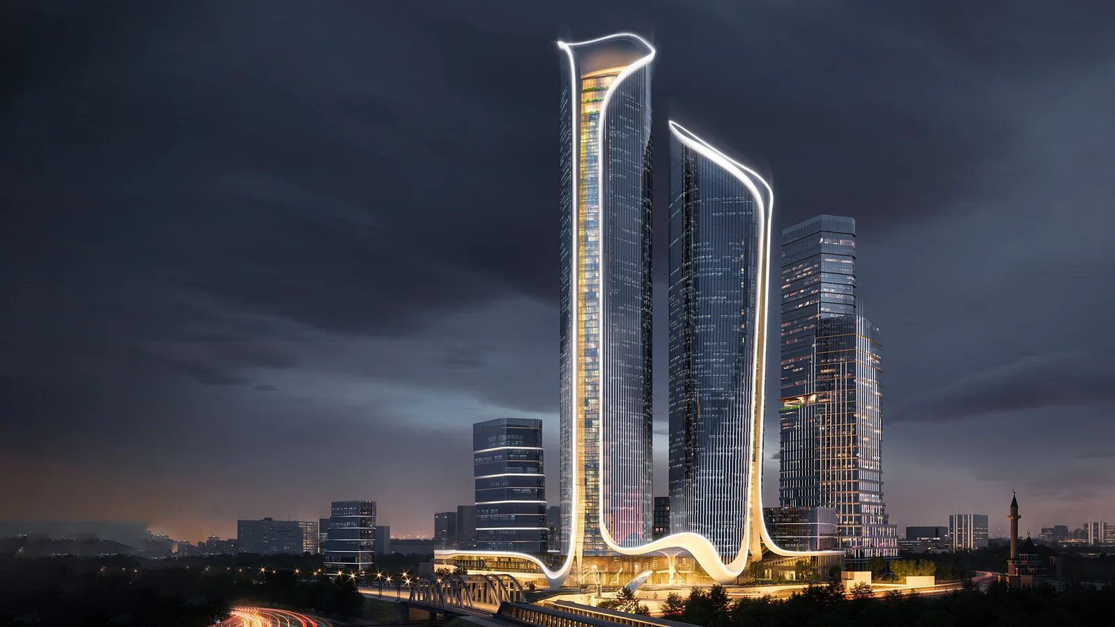 Паркинг на 713 мест